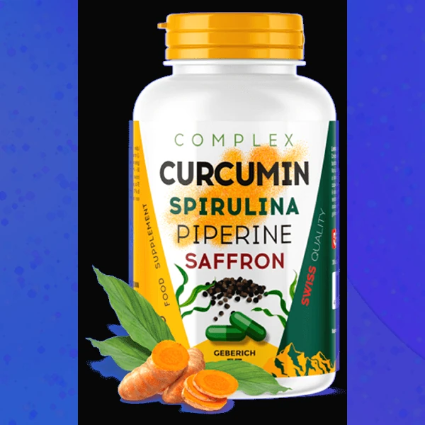 Curcumin Spirulina Piperine